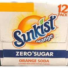 Sunkist zero sugar orange soda