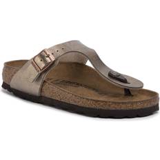 Birkenstock Gizeh Sandalen Birkenstock Pantoletten taupe