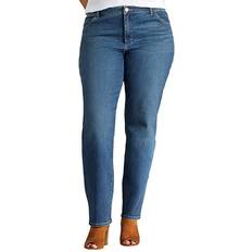 Lee Women Jeans Lee Instantly Slim Straight Jeans Plus Seattle Women's Jeans Multi