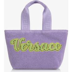 Versace Kids Purple Towel Tote UNI