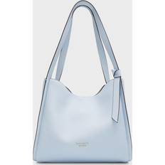 Kate Spade Knott Large Leather Shoulder Bag In Watercolor Blue