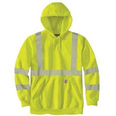 Carhartt Men Sweaters Carhartt Men's High-Visibility Loose Fit Midweight Class Hoodie Brite Lime