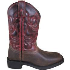 Smoky Mountain Youth Tucson SqToe Boots Red Red