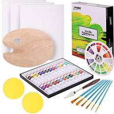 Incraftables Canvas and Paint Set for Adults. Acrylic Painting Kit