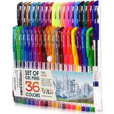 Pencils Gel pens 36 multicoloured colors colored pens for adult coloring