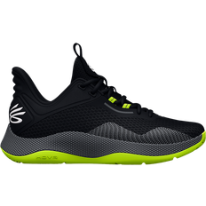 Under Armour Sneakers Under Armour Mens HOVR Splash Mens Basketball Shoes Black/Volt