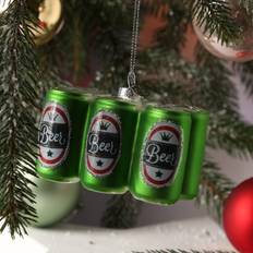 Glas Weihnachtsdekorationen SIXPACK Bier Weihnachtsbaumschmuck