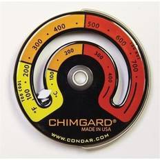 Air Quality Monitors Condar Company 3-4 Chimgard Stove Thermometer Magnetic