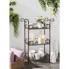 Brown Wall Shelves Safavieh Outdoor Collection Wall Shelf