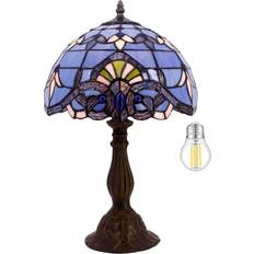 Tiffany & Co. World Menagerie Berenbaum Glass/Metal Table Lamp 2