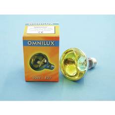 Omnilux R80 230V/60W E-27 gelb