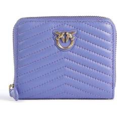 Pinko women's wallet taylor zip around blue