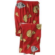 KingSize Men's Big & Tall Lightweight Cotton Jersey Pajama Pants in Pizza Party 2XL