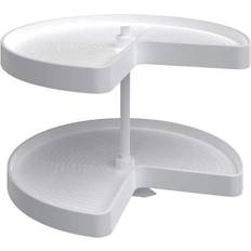 Spice Racks Rev-A-Shelf Kidney Shape Bottom Mount 2-Shelf Lazy Susan