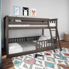 Beds & Mattresses Max & Lily Low Twin Bunk Bed