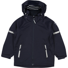 Skallklær Polarn O. Pyret Kid's Stormy Waterproof School Coat - Navy (60501785-483)