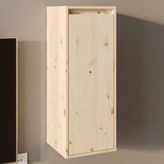 Brune Veggskap vidaXL Pine Wall Cabinet