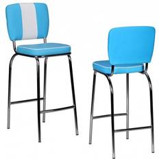 Blau Stühle Wohnling WL1.720 blau Barhocker
