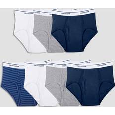 Fruit of the Loom Men's 6Pack Stripes & Solids Briefs Underwear, L