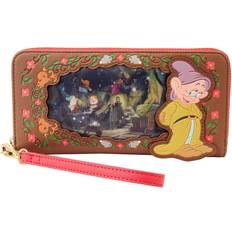 Loungefly Disney Snow White Lenticular Princess Series Zip Around Wallet Wristlet - As Shown