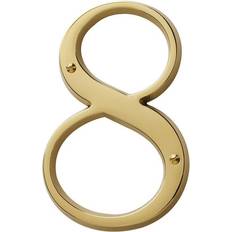 Facade Numbers Baldwin 90678 Solid Brass Residential House Number Address
