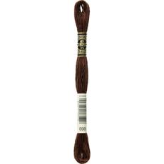 DMC 6-strand embroidery cotton 8.7yd-very dark coffee brown 077540052820