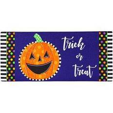 Patterned Jack-o-Lantern Sassafras Switch Mat