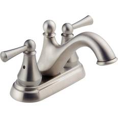 Delta Basin Faucets Delta Haywood 4 Faucet Gray, Bronze