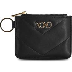 XOXO Women's Blue Chevron Vegan Leather Quilted Pattern Crossbody Bag With  Adjustable Strap 