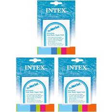 Cleaning Equipment Intex wet set adhesive vinyl plastic swimming pool tube repair patch 18 pack kit