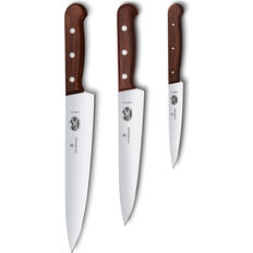 Victorinox SwissClassic vegetable knives in red, set of 3, 6.7111