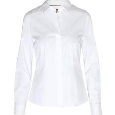 Hugo Boss Damen Hemden Hugo Boss Slim Fit Blouse - White