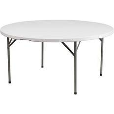 60 inch round folding tables Flash Furniture DAD-YCZ-1-GW-GG 60'' Small Table