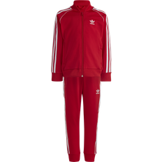 Polyester Tracksuits adidas Kid's Adicolor SST Track Suit - Better Scarlet (IC9178)