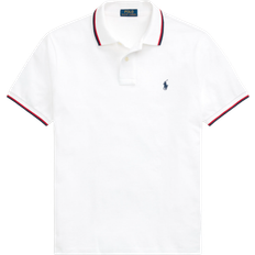 Polo Ralph Lauren Weiß Bekleidung Polo Ralph Lauren Classic Fit Mesh Polo Shirt - White