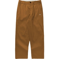 Nike Tan Embroidered Trousers Waist - Ale Brown/White