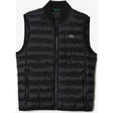 Recyceltes Material Westen Lacoste Men's Padded Vest Jacket - Black