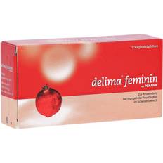 Beste Intimrasur PEKANA Naturheilmittel DELIMA feminin Vaginalovula 10 St.