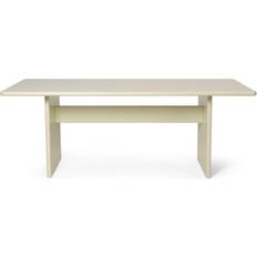 Ferm Living Rink Eggshell Dining Table 35.4x78.7"