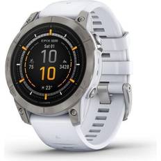 Garmin Epix Smartwatches Garmin Epix Pro (Gen 2) 47mm Sapphire Edition with Silicone Band