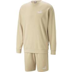 Beige - Herren Jumpsuits & Overalls Puma Men's Relaxed Sweat Suit - Granola