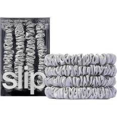 Slip Pure Silk Skinny Scrunchies Colour Silver