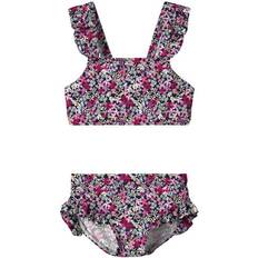 Name It Printed Bikini Set - Dark Sapphire (13213779)