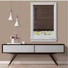 Plastic Roller Blinds Achim Furnishings, Mahogany GII Madera