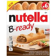 Nutella b-ready 6-count crispy wafer filled hazelnut spread