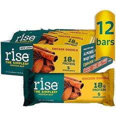 Food & Drinks Rise Foods Whey Protein 20G Bar Gluten Free Snicker Doodle