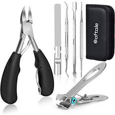 Venoteck Nail Clippers Set,Fingernail Toenail Clippers for Thick