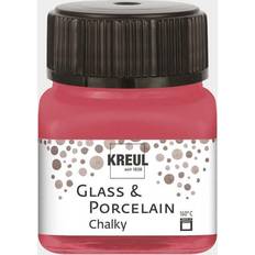 Glasfarben Kreul Glass & Porcelain Chalky cozy red 20 ml