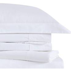 Twin XL Bed Sheets Brooklyn Loom Twin XL Classic Bed Sheet White