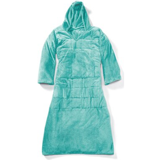 Ella Jayne Wearable Weighted Snuggle Blanket Aqua Aqua